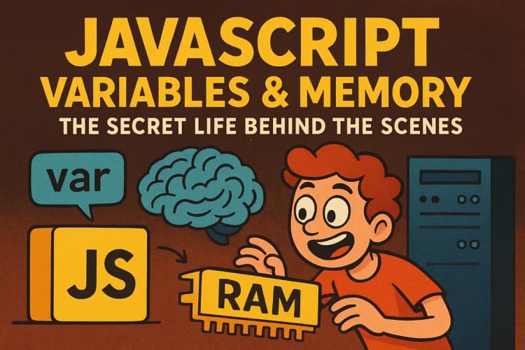 JavaScript Variables Memory and Garbage Collection Visualization