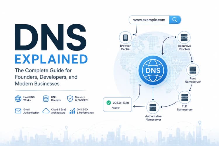 DNS Resolution Flow and Internet Infrastructure Architecture