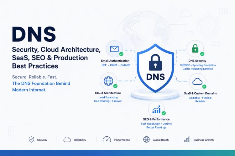 DNS Propagation, DNS Cache, and TTL Architecture Visualization