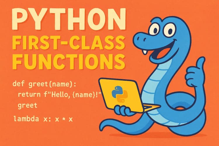 Python First-Class Functions and Functional Programming Concepts