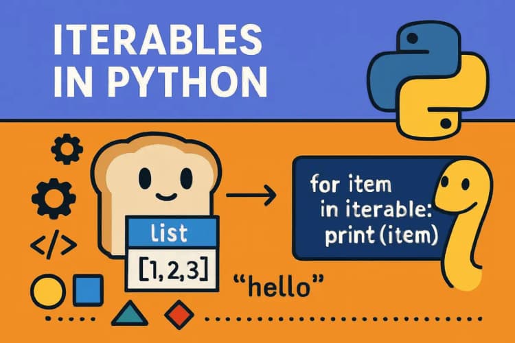 Python Iterable and Iterator Buffet Table Visualization