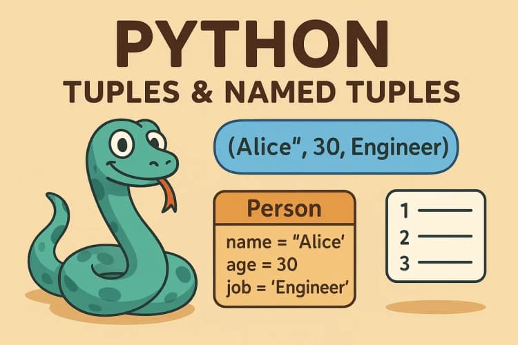 Python Tuples and Named Tuples Visualization